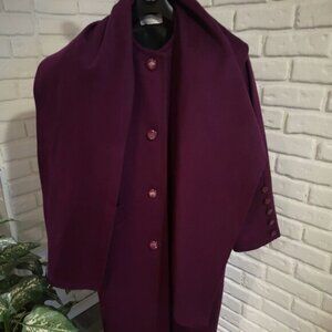 Limage by Irving Posluns Ladies Made in Canada Pure Virgin Wool Coat